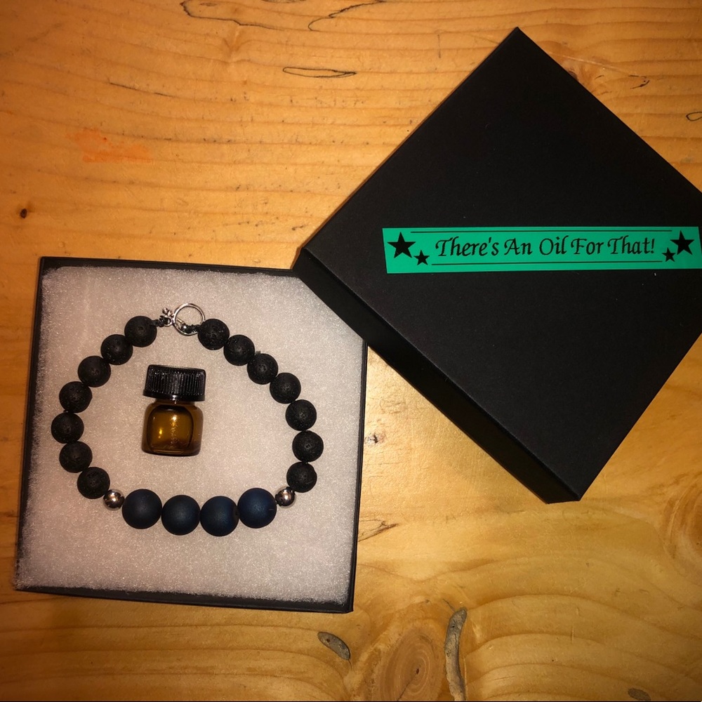 Homemade high quality Lava Stone diffuser Bracelet